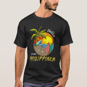 Philippinen Pinay Filipino Pride Country Flag Isla T-Shirt