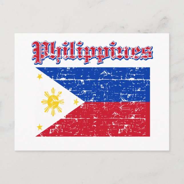 Philippinen.png Postkarte (Vorderseite)