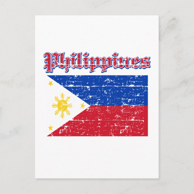 Philippinen.png Postkarte (Vorderseite)