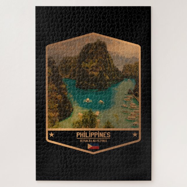Philippinen Puzzle (Vertikal)