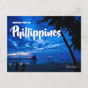 Philippinen Reise Postkarte
