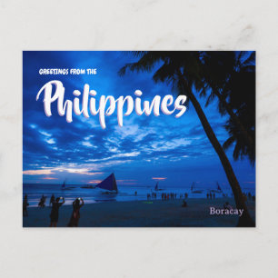 Philippinen Reise Postkarte