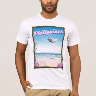 Philippinen Reiseplakat T-Shirt