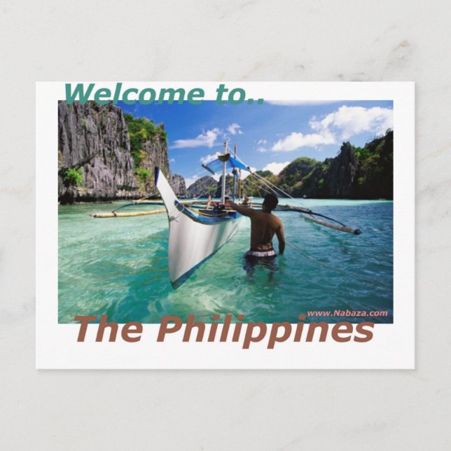 Philippinen Souvenir und Novelty Store Postkarte (Vorderseite)