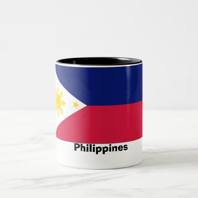 Philippinen-Tasse Zweifarbige Tasse (Mittel)