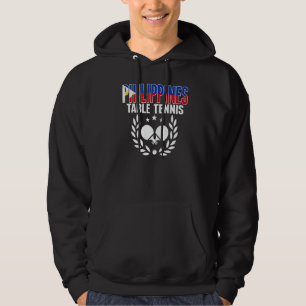 Philippinen Tischtennis Fans Philippine Ping Pong Hoodie