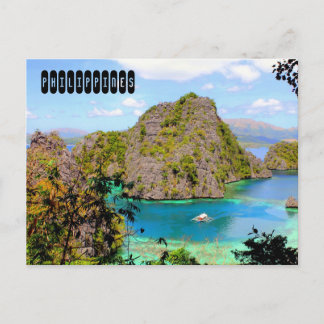 Philippinen Tourismus Postcard Postkarte