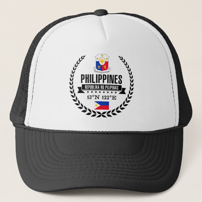 Philippinen Truckerkappe (Vorderseite)