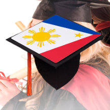 Philippinen und philippinische Flaggenstudenten /U