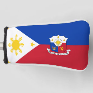 Philippinen-Wappen Golf Headcover