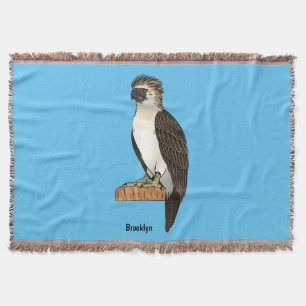 Philippinenadler-Vogel-Cartoon-Illustration Decke