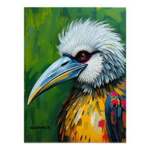 Philippinenadler-Wandkunst – Gefährdete Art Poster