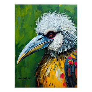Philippinenadler-Wandkunst – Gefährdete Art  Poster