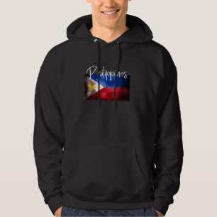 Philippinenflagge, Philippinen-Karte, Philippinen Hoodie