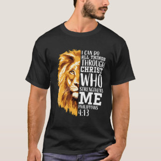 Philippiner 4:13 Christlich Verse gibt religiöse G T-Shirt