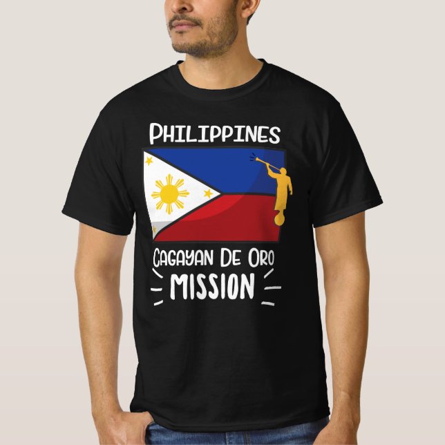 Philippines Cagayan De Oro Mormon LDS Mission T-Shirt (Vorderseite)