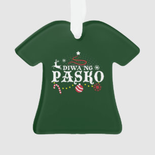 Philippines Christmas Tagalog - Diwa ng Pasko Ornament