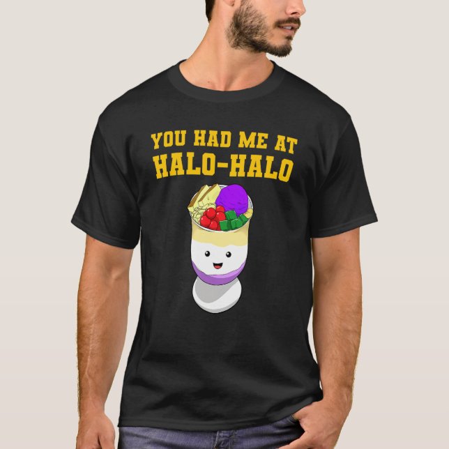 Philippines Filipino Halo Sweet Dessert Candy Ice T-Shirt (Vorderseite)
