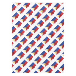 PHILIPPINES Flag Stilvoll Patriotic Geometric Tischdecke