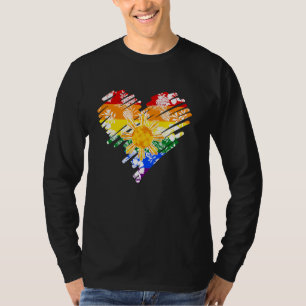 Philippines LGBTQ Filipino Filipina Gay Lesbian Ga T-Shirt