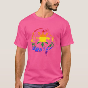 Philippines LGBTQ Filipino Filipina Gay Lesbian Ga T-Shirt