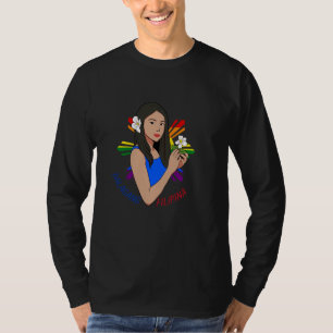 Philippines LGBTQ Filipino Girl Filipina Gay Lesbi T-Shirt