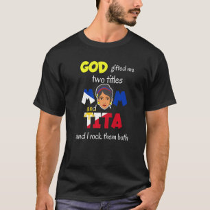 Philippines Pinay Filipina Mama Lola Tita Auntie W T-Shirt
