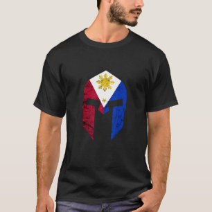Philippines Roman Helmet Pilipinas Filipino Pride T-Shirt