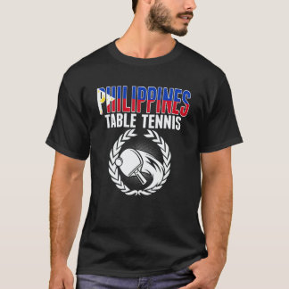 Philippines Table Tennis Fans Philippine Ping Pong T-Shirt