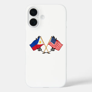 Philippinische amerikanische Flagge Philippinische iPhone 16 Hülle