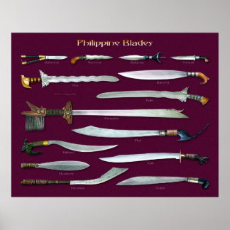 philippinische Blades 1/2 Poster