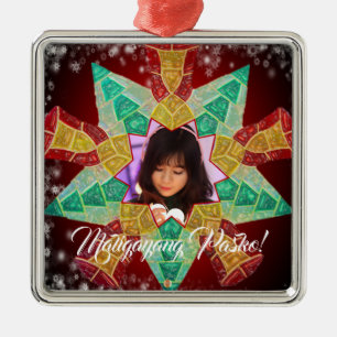 Philippinische bunte Stern-Laterne, mündliche Art Ornament Aus Metall