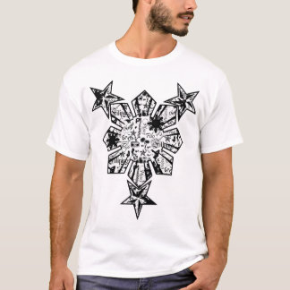 Philippinische Collage T-Shirt