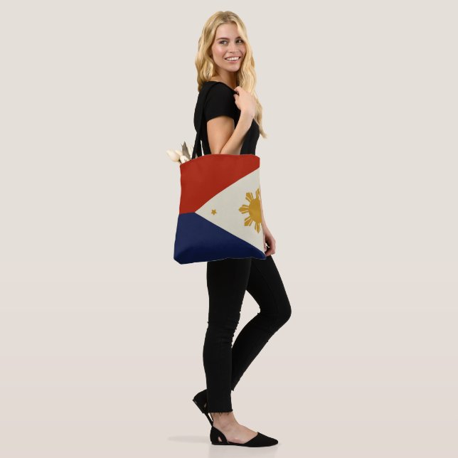 philippinische Flagge (Am Model)