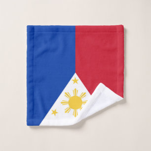 philippinische Flagge Badhandtuch Set