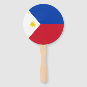 philippinische Flagge Fächer