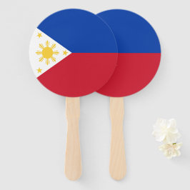 philippinische Flagge Fächer