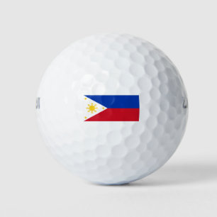 philippinische Flagge Golfball