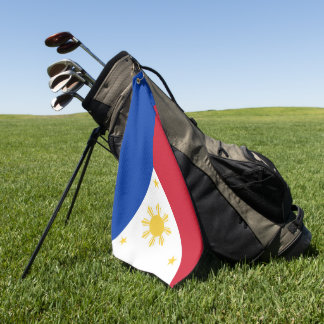 philippinische Flagge Golfhandtuch