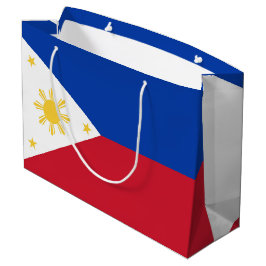 philippinische Flagge Große Geschenktüte