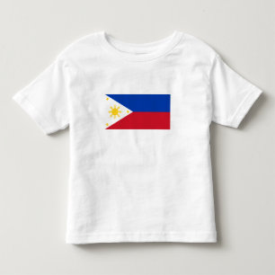 philippinische Flagge Kleinkind T-shirt