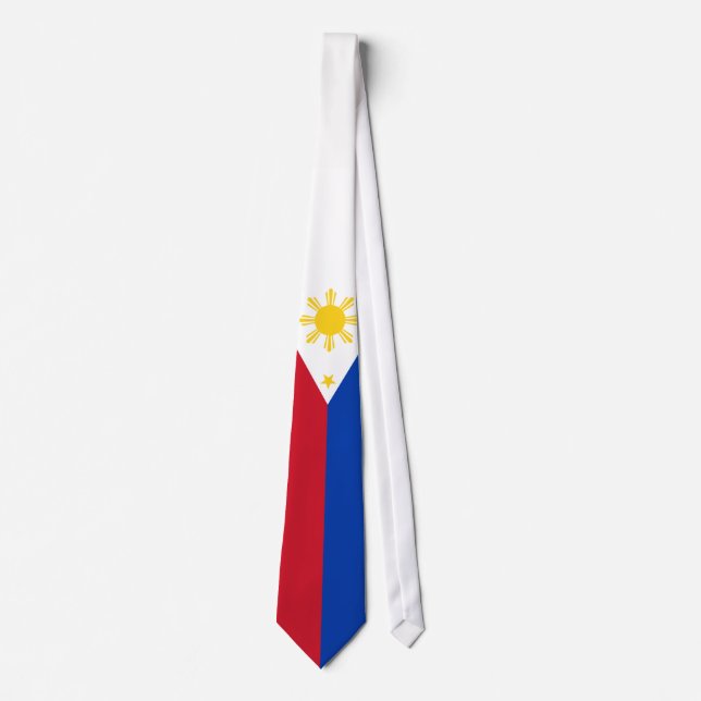 Philippinische Flagge Krawatte (Vorderseite)