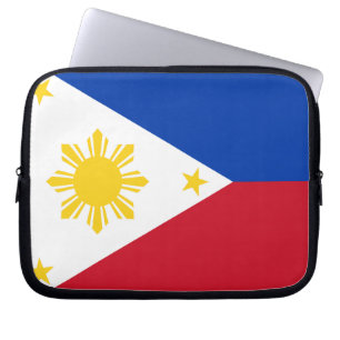 Philippinische Flagge Laptopschutzhülle