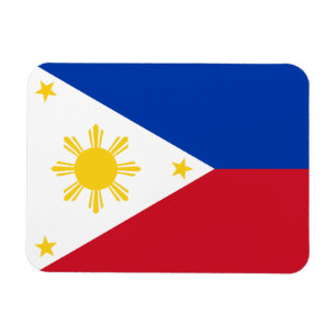 philippinische Flagge Magnet