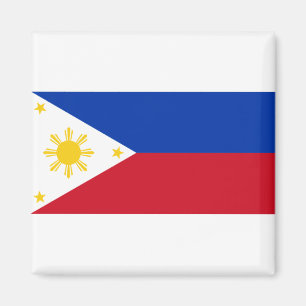 philippinische Flagge Magnet