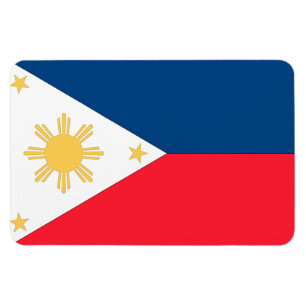 philippinische Flagge Magnet