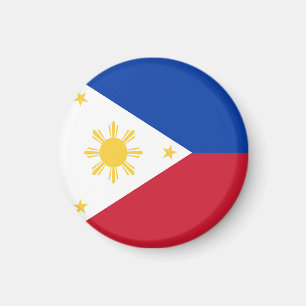 philippinische Flagge Magnet