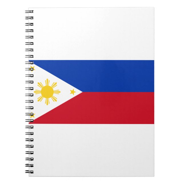 philippinische Flagge Notizblock (Vorderseite)