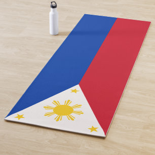 philippinische Flagge (Philippinen) Yogamatte