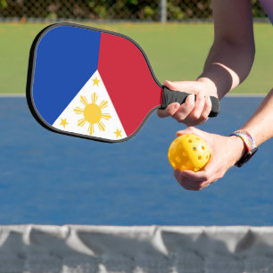 philippinische Flagge Pickleball Schläger
